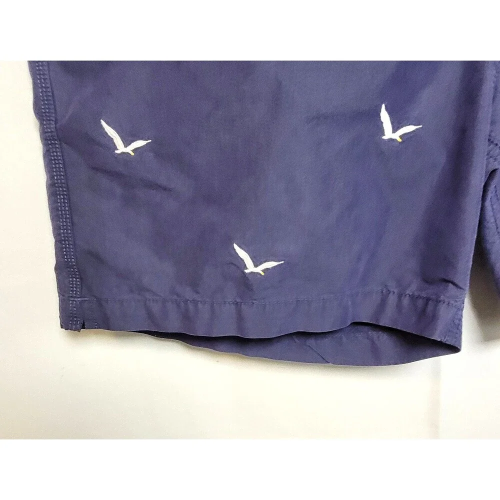 Polo Ralph Lauren Blue Seagull Swim Trunks Shorts Men's L W-36